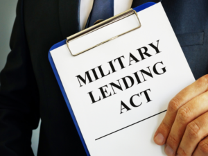 Military Lending Act Amendment Proposed